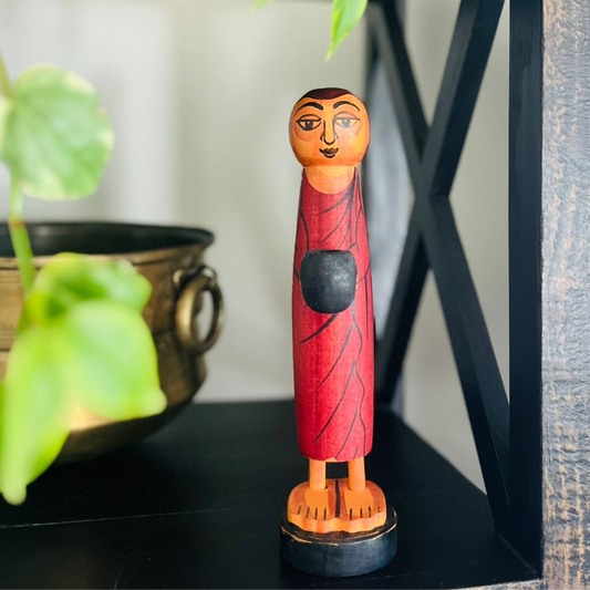 Hand painted Wooden Character