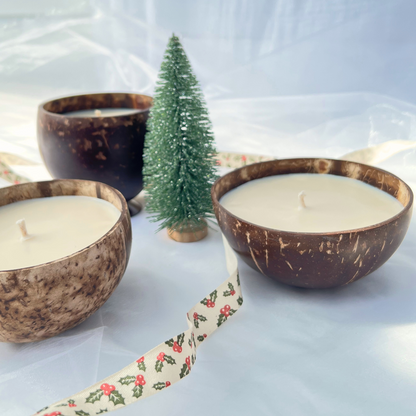 Eco-friendly Coconut Shell Candle